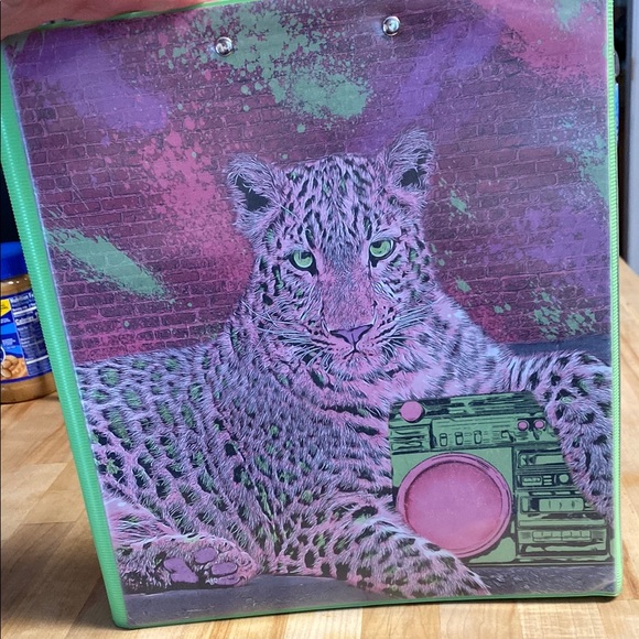 Trapper Keeper Green and Pink Kids Binder - Picture 3 of 10